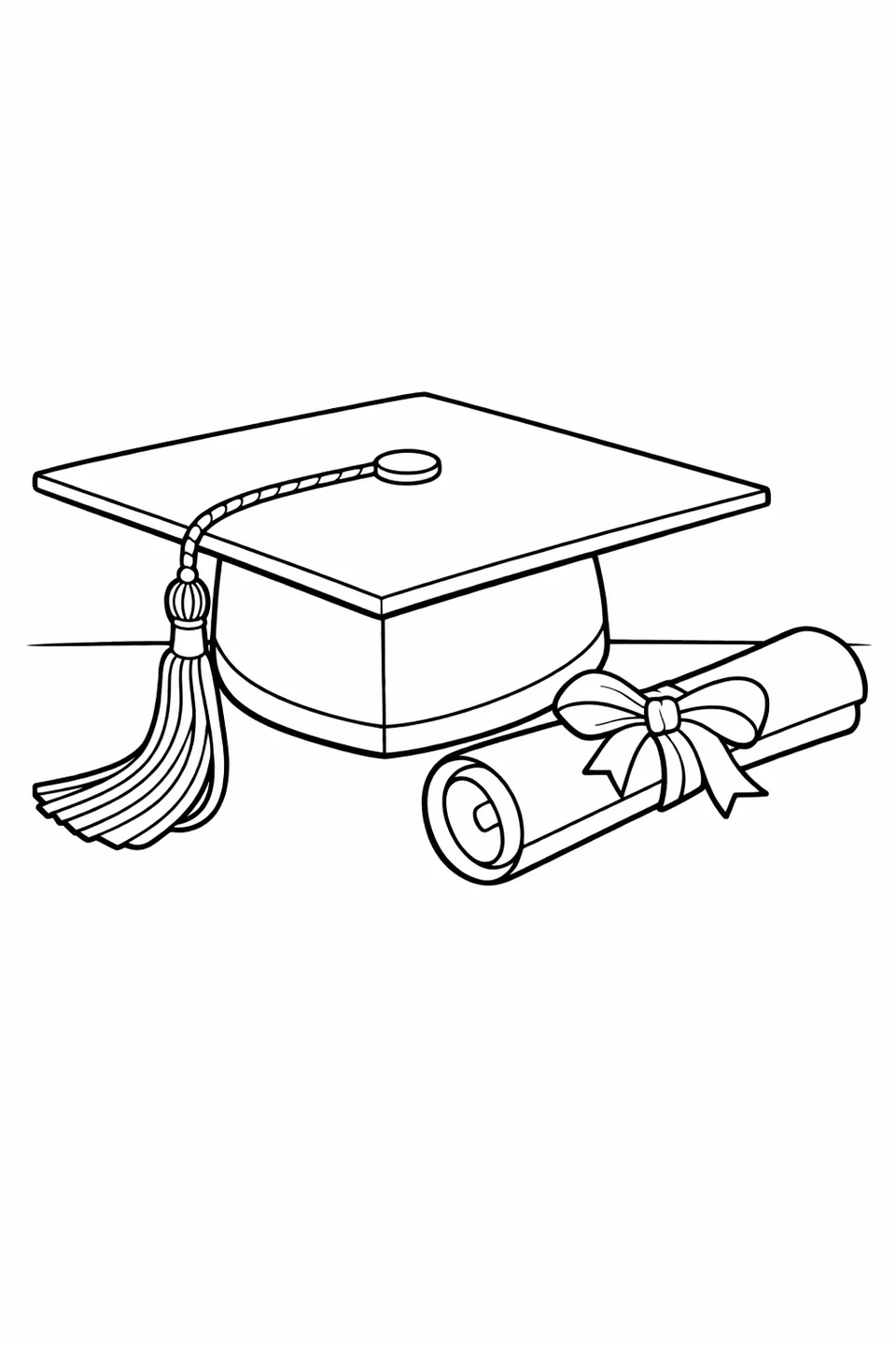 Graduation Coloring Pages